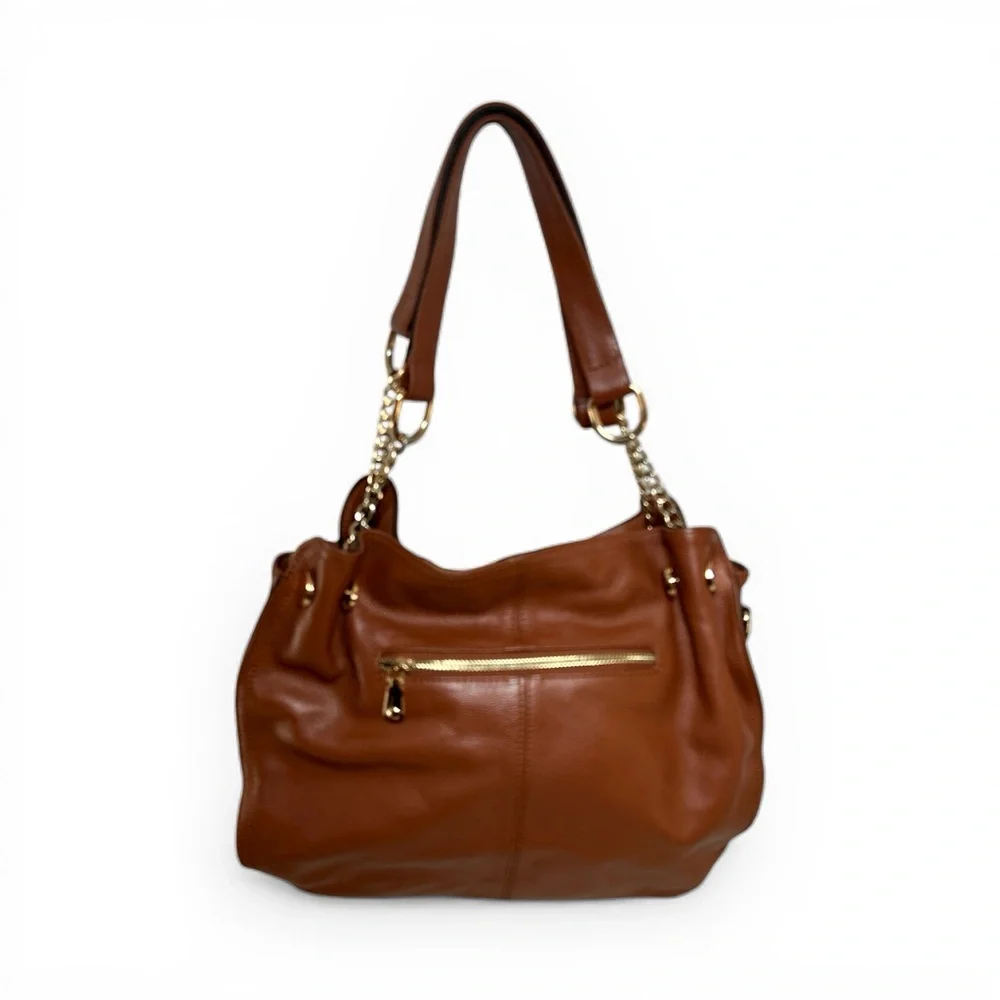 Jose Hess Leather Shoulder Bag - Picture 6 of 9
